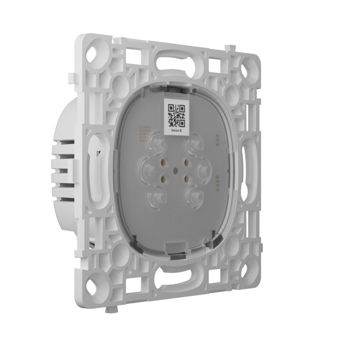Ajax Реле одноклавішний вимикач LightCore Vertical 1-gang for LightSwitch Jeweler, бездротовий (000045635)