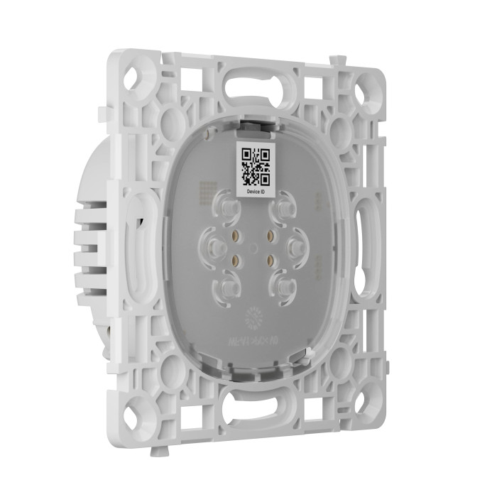 Ajax Реле двоклавішний вимикач прохідного типу Ajax LightCore Vertical 2-gang 2-way for LightSwitch Jeweler, бездротовий (000046130)