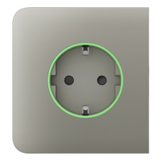 Ajax Бічна панель для вбудованої розетки SideCover for Outlet smart, Jeweler, бездротова, olive (000038798)