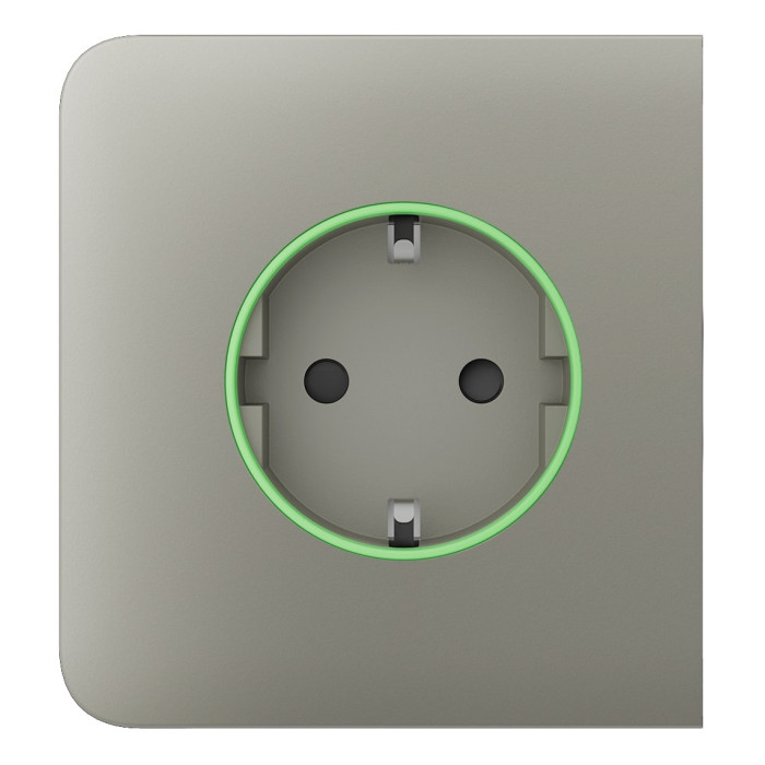 Ajax Бічна панель для вбудованої розетки SideCover for Outlet smart, Jeweler, бездротова, olive (000038798)