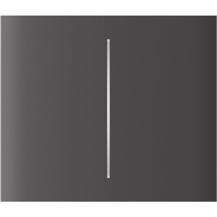 Ajax Кнопка центральна для двоклавішного вертикального вимикача CenterButton Vertical 2-gang for LightSwitch, Jeweler, бездротовий, grey (000046478)