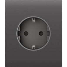 Ajax Центральна панель для вбудованої розетки CenterCover for Outlet Basic, grey (000046698)