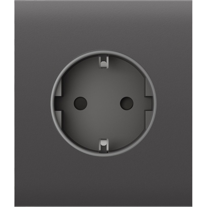 Ajax Центральна панель для вбудованої розетки CenterCover for Outlet Basic, grey (000046698)