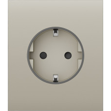Ajax Центральна панель для вбудованої розетки CenterCover for Outlet Basic, ivory (000046700)