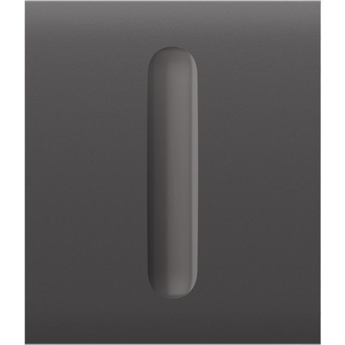 Ajax Кнопка центральна для одноклавішного вимикача димера CenterButton Dimmer 1-gang 2-way for LightSwitch, Jeweler, бездротовий, grey (000051274)