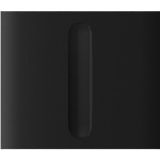 Кнопка центральна для одноклавішного вертикального вимикача димера Ajax CenterButton Dimmer Vertical 1-gang 2-way for LightSwitch, Jeweler, бездротовий, чорний (000051289)
