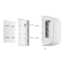 Кріплення Smartbracket для Ajax DualCurtain Outdoor, білий (000025128)