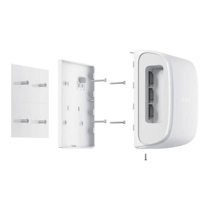 Кріплення Smartbracket для Ajax DualCurtain Outdoor, білий (000025128)