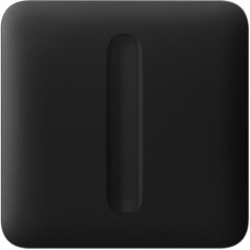 Ajax Кнопка для одноклавішного вимикача димера SoloButton Dimmer 1-gang 2-way for LightSwitch, Jeweler, бездротовий, чорний (000051257)