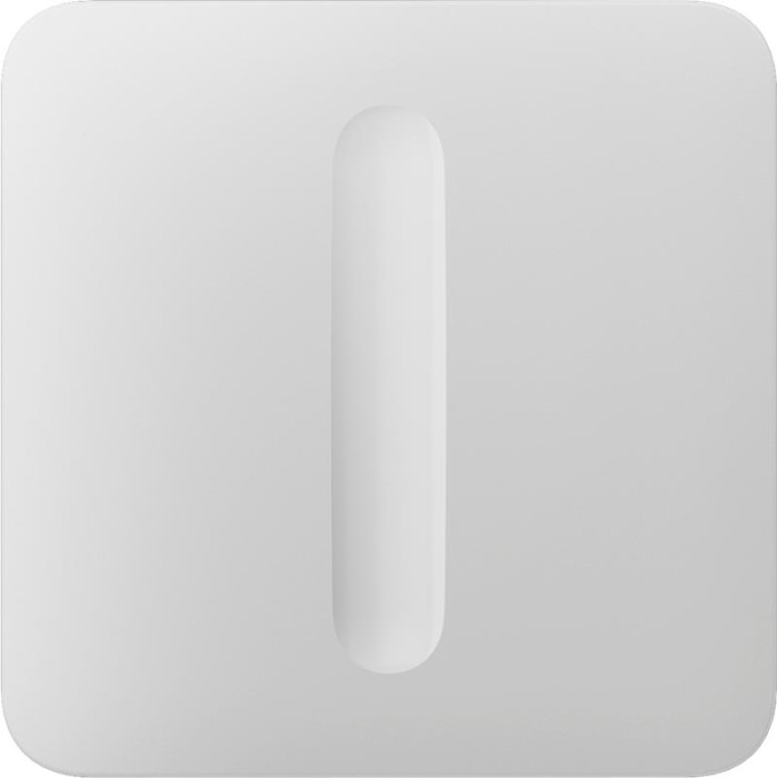 Ajax Кнопка для одноклавішного вимикача димера SoloButton Dimmer 1-gang 2-way for LightSwitch, Jeweler, бездротовий, білий (000051264)