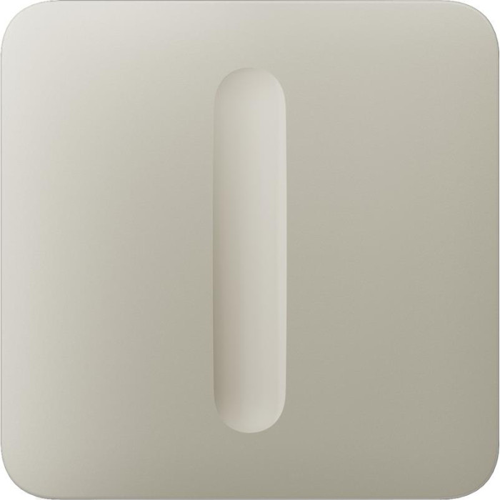 Кнопка для одноклавішного вимикача димера Ajax SoloButton Dimmer 1-gang 2-way for LightSwitch, Jeweler, бездротовий, ivory (000051261)