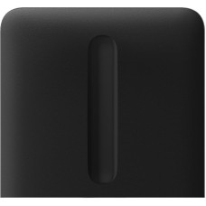 Кнопка бічна для одноклавішного вертикального вимикача димера Ajax SideButton Vertical Dimmer 1-gang 2-way for LightSwitch, Jeweler, бездротовий, чорний (000051299)