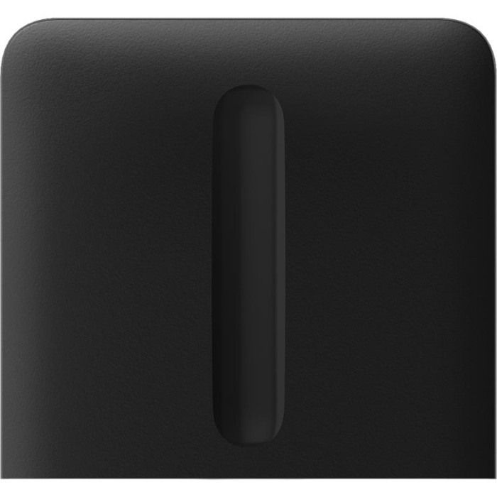 Кнопка бічна для одноклавішного вертикального вимикача димера Ajax SideButton Vertical Dimmer 1-gang 2-way for LightSwitch, Jeweler, бездротовий, чорний (000051299)