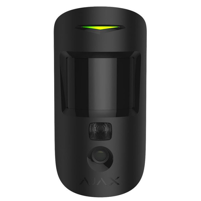 Датчик руху з покращеною фотофіксацією Ajax HDR MotionCam, Jeweller, бездротовий, чорний (000052546)