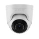 Ajax IP-Камера дротова TurretCam, 8мп, 4мм, Poe, True WDR, IP 65, ІЧ 35м, аудіо, кут огляду 75°до 85°, купольна, біла (000039325)