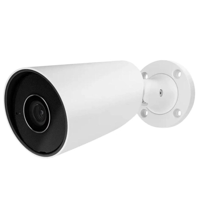 Ajax IP-Камера дротова BulletCam, 5мп, 4мм, Poe, True WDR, IP 65, ІЧ 35м, аудіо, кут огляду 75°до 85°, вулична, біла (000039296)
