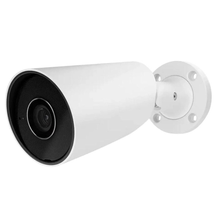 Ajax IP-Камера дротова BulletCam white, 8мп, 2.8мм, Poe, True WDR, IP 65, ІЧ 35м, аудіо, кут огляду 100° до 110°, вулична, біла (000039299)