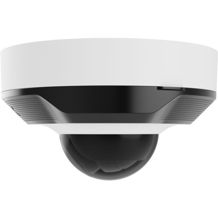 Ajax IP-Камера дротова DomeCam Mini, 5мп, 2.8мм, Poe, True WDR, IP 65, ІЧ 30м, аудіо, кут огляду 100° до 110°, міні купольна, біла (000039319)