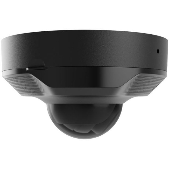 Ajax IP-Камера дротова DomeCam Mini, 5мп, 4мм, Poe, True WDR, IP 65, ІЧ 30м, аудіо, кут огляду 75°до 85°, міні купольна, чорна (000039322)