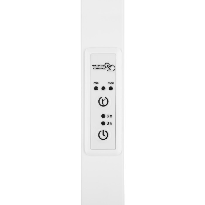 ARDESTO Рушникосушка електрична Square-TR K, 570х430х80мм, таймер-регулятор, сталь, білий матовий (61070006WM)