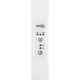 ARDESTO Рушникосушка електрична Square-TR K, 570х430х80мм, таймер-регулятор, сталь, білий матовий (61070006WM)