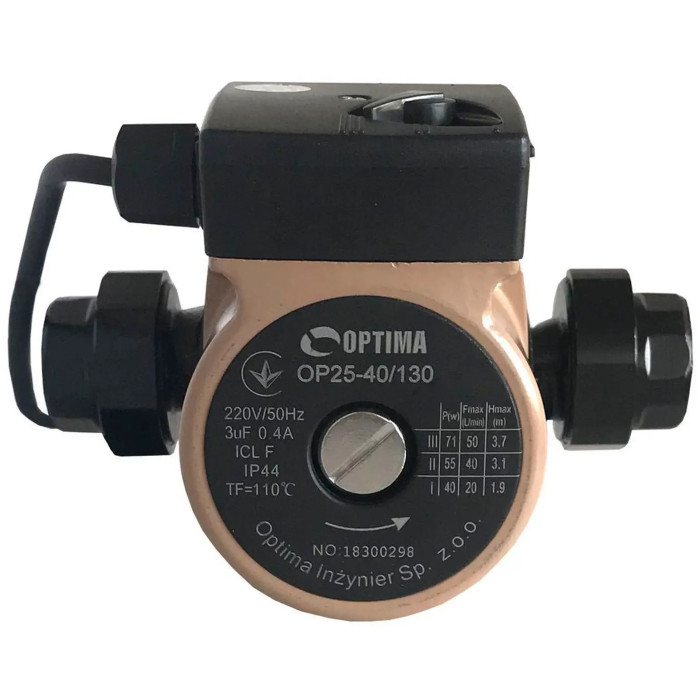 Optima Насос циркуляційний OP25-40-130, G 1 1/4