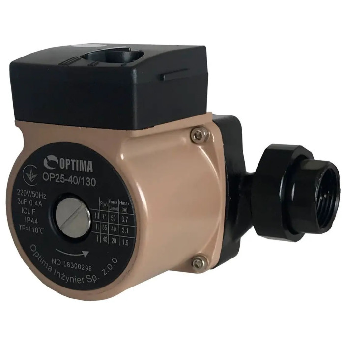 Optima Насос циркуляційний OP25-40-130, G 1 1/4