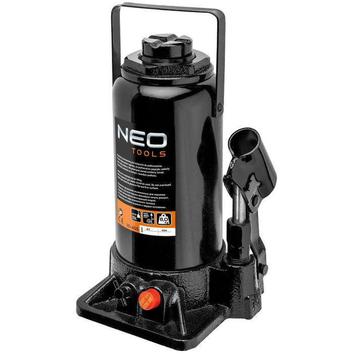 Neo Tools Домкрат, гідравлічний пляшковий 15т, 230-460мм (10-455)