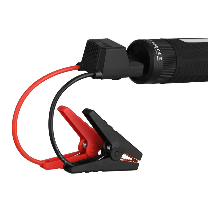 2E Пуско-зарядний пристрій Beam з ліхтарем, 8000 mAh, 1xUSB/3 A (2E-CJSPBL-BK)
