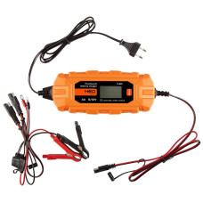 Neo Tools Зарядний пристрій автоматичний, 4A/70Вт, 3-120Ah, для кислотних/AGM/GEL акумуляторів (11-891)