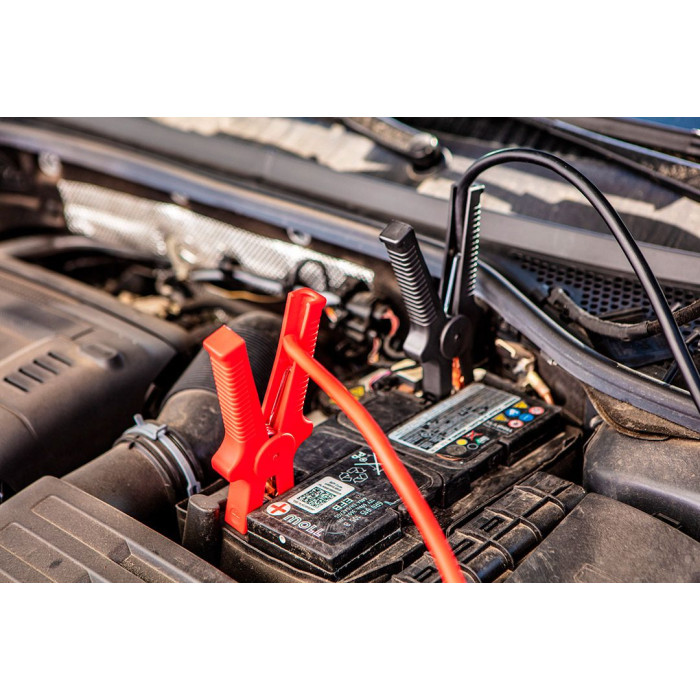 Neo Tools Пускові кабелі, 200A, мідь, переріз 10кв. мм, 2.5м (11-834)