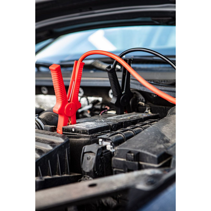 Neo Tools Пускові кабелі, 200A, мідь, переріз 10кв. мм, 2.5м (11-834)