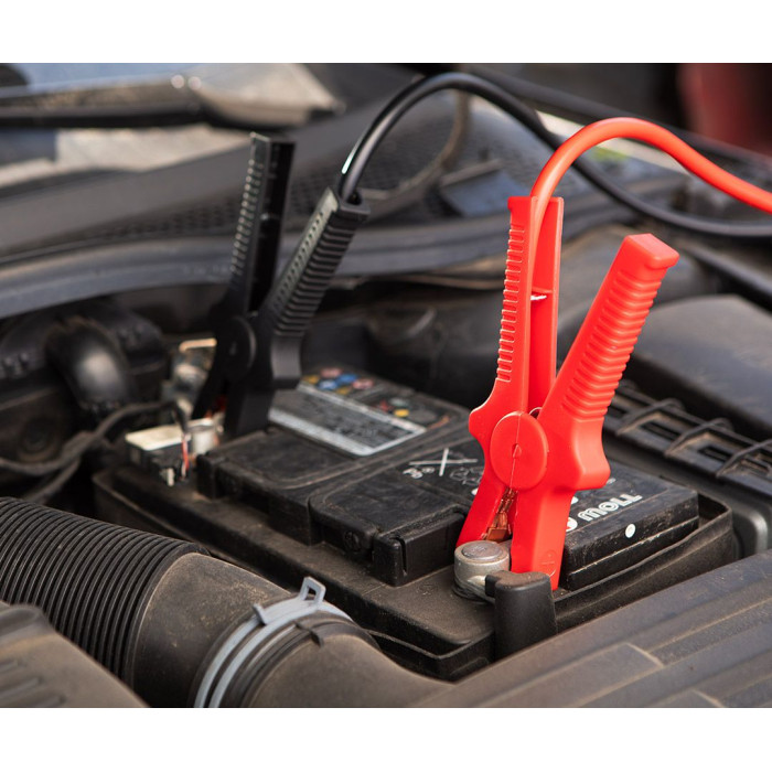 Neo Tools Пускові кабелі, 200A, мідь, переріз 10кв. мм, 2.5м (11-834)
