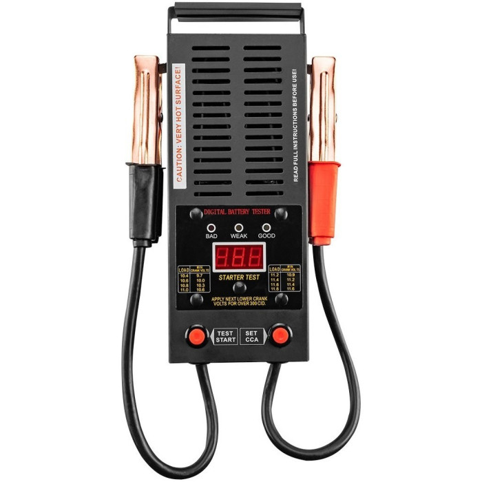 Neo Tools Тестер акумулятора 12В 125А, LCD дисплей (11-985)