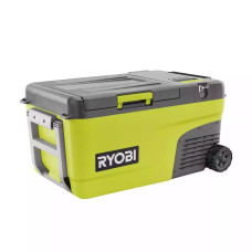 Ryobi Холодильник мобільний акумуляторний RY18CB23A-0, 18В ONE+, робота від 220 або 12В, температура +20…-20, об'єм 23л (5133006103)