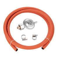 Hexagon Ragasco Комплект GOK підключення газового балона з вентилем Shell та KLF (редуктор 1шт, шланг 2м, хомут 2шт) (694743654783)