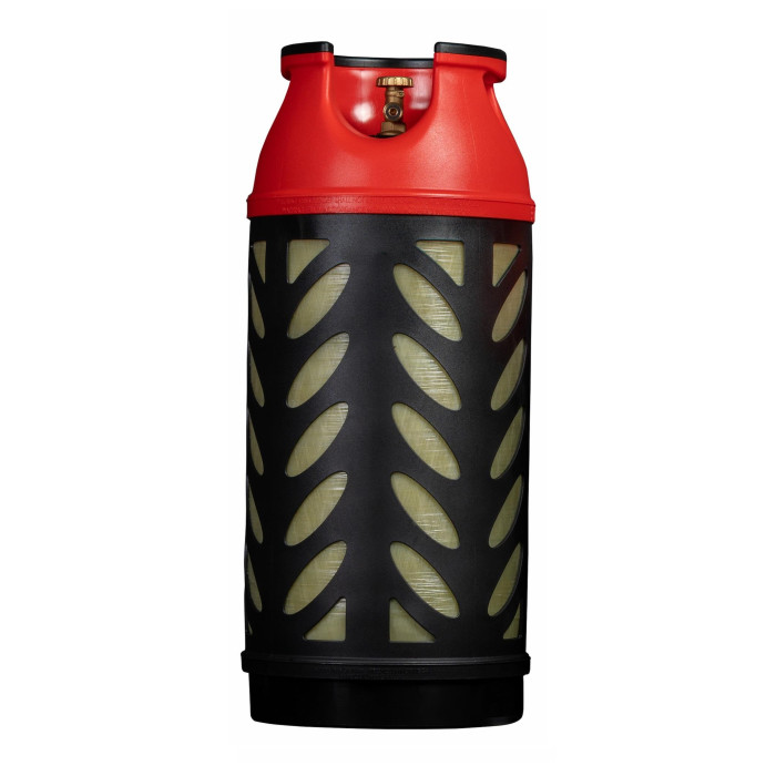Hexagon Ragasco Балон газовий композитний Gutgas CR-33.5, 33.5л, пропан/бутан 14кг/16.5кг, 30бар, вентиль KLF, 7.8кг (GHCL3322)
