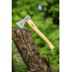 Neo Tools Сокира універсальна Bushcraft руків'я ясень 34.5см 400г шкіряний чохол (63-119)