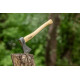 Neo Tools Сокира універсальна Bushcraft руків'я ясень 34.5см 400г шкіряний чохол (63-119)