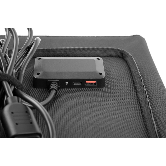 2E Портативна сонячна панель, 200 Вт зарядний пристрій, DC, USB-С PD45W, USB-A 24W (2E-EC-200)