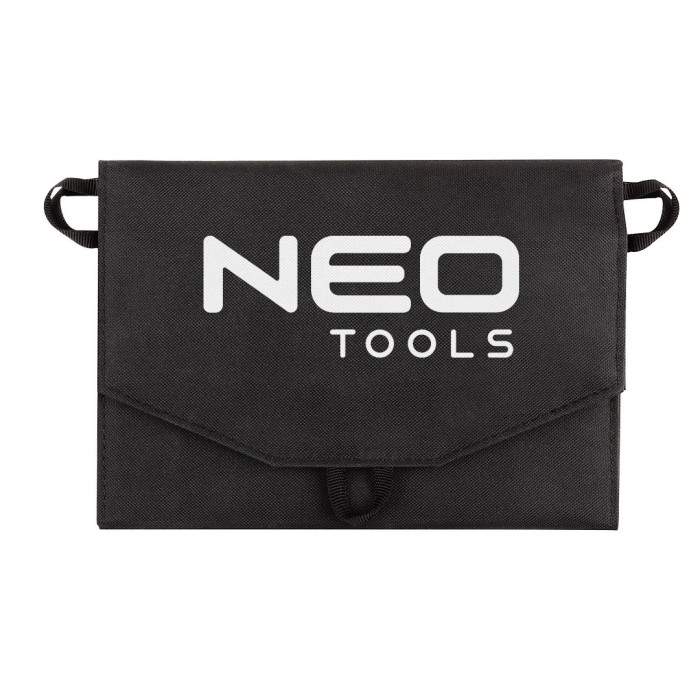 Neo Tools Портативний зарядний пристрій сонячна панель, 15Вт, 2xUSB, 15х285х580мм, IP64, 0.55кг (90-140)