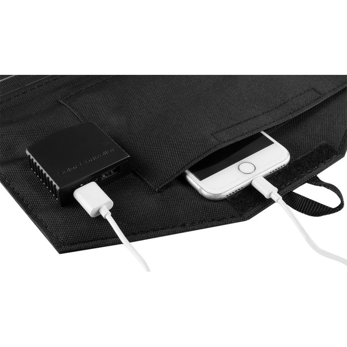 Neo Tools Портативний зарядний пристрій сонячна панель, 15Вт, 2xUSB, 15х285х580мм, IP64, 0.55кг (90-140)