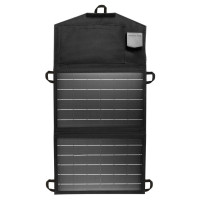 Neo Tools Портативний зарядний пристрій сонячна панель, 15Вт, 2xUSB, 15х285х580мм, IP64, 0.55кг (90-140)