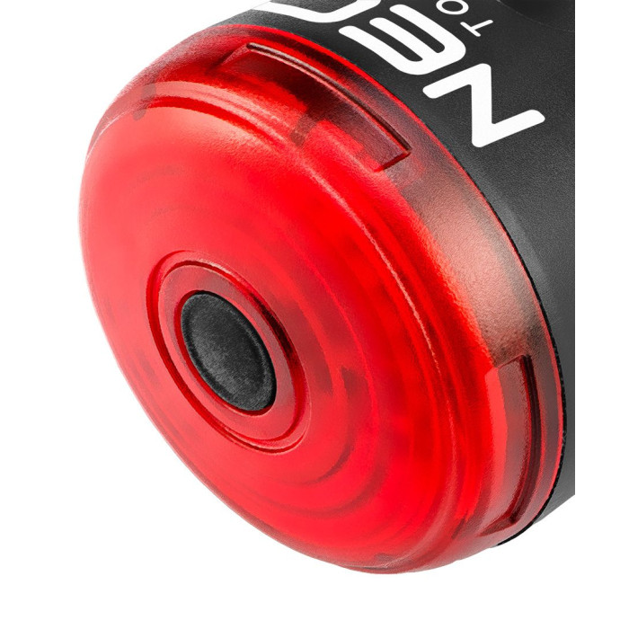 Neo Tools Ліхтар велосипедний задній, 30 люмен, 0.5Вт, USB, 400 мАг, 6 функцій освітлення, функція STOP, IPX6 (91-003)