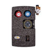 GreenSun ENSOL Подвійна насосна група 1 – 6 л/хв з насосом Grundfos UPM3 Solar 15-75 (9203)