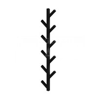 Сушка для рушників Genesis Aqua  Albero Long Електричний 1400x24 (GA-81004)