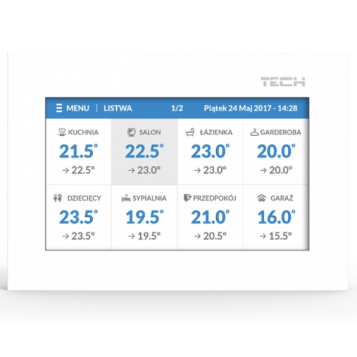Контроллер TECH ST-16S WIFI белый ()