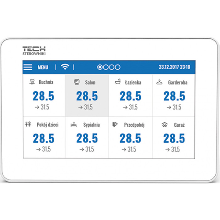 Контроллер TECH EU-M-9 R белый (WG.11.0175)
