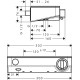 Термостат для душу Hansgrohe Ecostat Select (13171400)