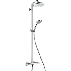 Душова система Hansgrohe Croma Air 220 1jet Showerpipe EcoSmart (27188000)